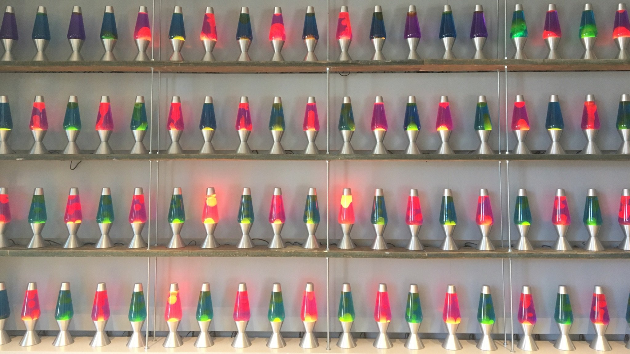 CloudFlare wall of lava lamps